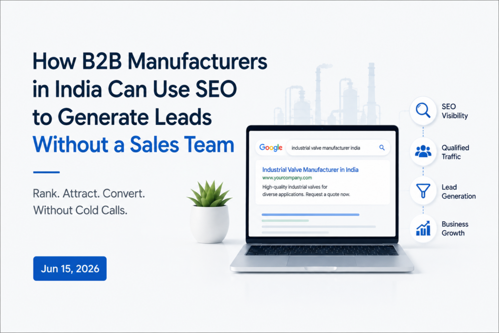 B2B manufacturers using SEO for growth